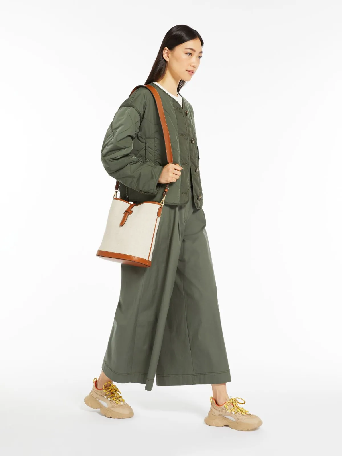 Weekend Max Mara WeekEnd Max Mara secchiello in canvas resinato